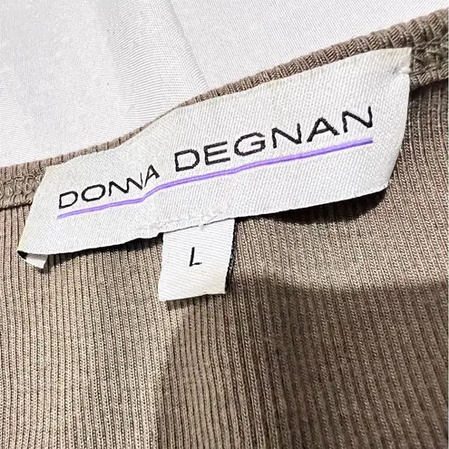 Donna Dagnan vintage tank top size large dark green :Box 006: