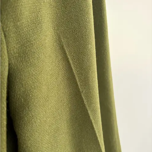 Givenchy Vintage 70s Wool Blend Wide Leg High Waist Trousers