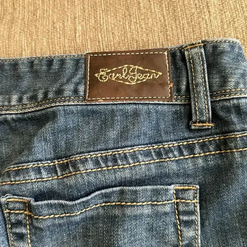 Earl jeans denim shorts size 31 cargo walking Bermuda Blue