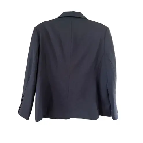 kim rogers Women's Black Petite 16P Blazer Suit Jacket
