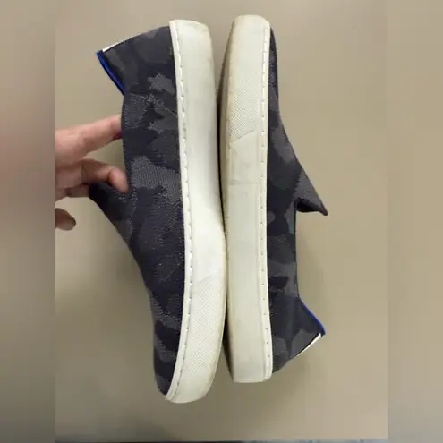 Rothy's Rothy’s gray and black camo loafers size 8.5