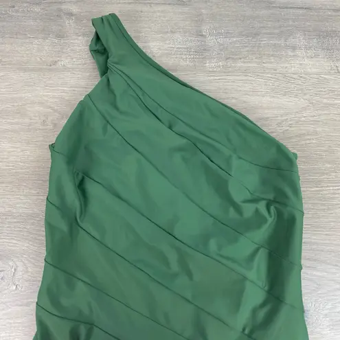 Summersalt Olive Green The Sidestroke One Piece Swimsuit Sz.12 NWT