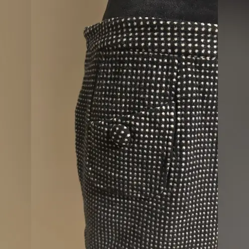 Adam Lippes EUC Adam Plus Eve Black and White Polka Dot Skirt size 8