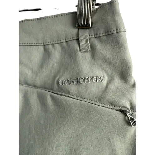 Craghoppers Woman's Kiwi Pro Stretch Trousers Walking Hiking Pants Gray Size 6
