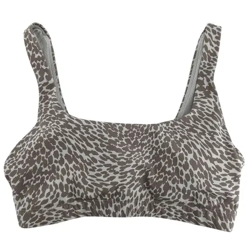 Vuori Daily Sports Bra Scoop Neck Medium Support Yoga Salt Blurred Torrent XXS