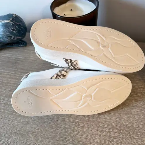 Alexandre Birman NWOT Jungle snake-trimmed sneakers Size 36 / 5.5