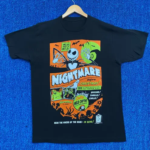 Nightmare Before Christmas Tee Size L Black Size L