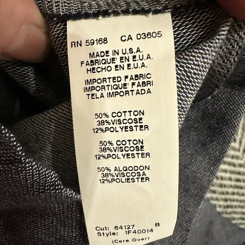 Fifteen Twenty Paper Bag Waist Wide Leg Chambray Pants~~Size Large~High Waist NWT