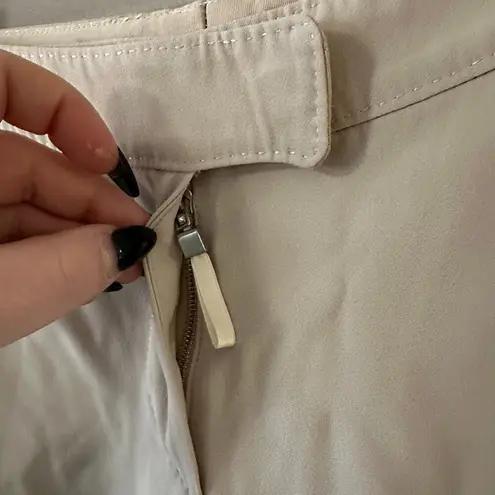 Stella McCartney Beige Silk Pants with Embellishments Size 38