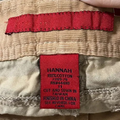 Fire Jeans Y2K Hannah belted cargo wide leg drawstring ruched cargo pants sz 11