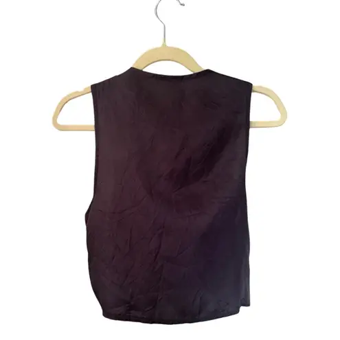 Vintage 90s Patriotic Vest Statue of Liberty | Mirrors by Andrea Jovine Red