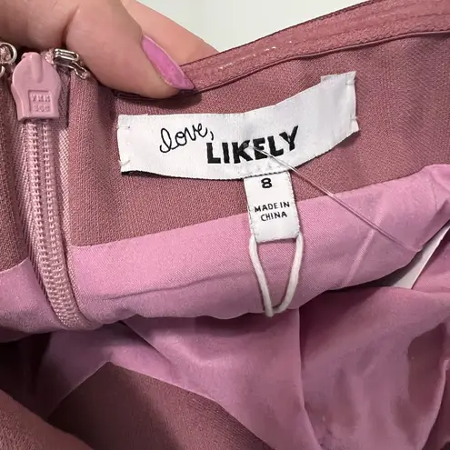 Likely NWT Nostalgia Rose Pink Bartolli Gown Size 8 US $378