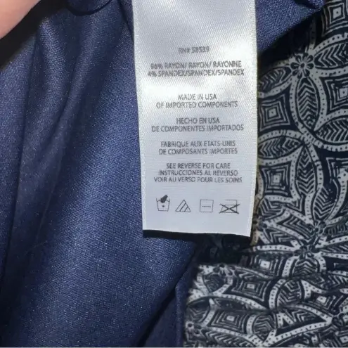 Kut From The Kloth  Navy‎ Blue Mollee Midi Fitted Dress Size 12