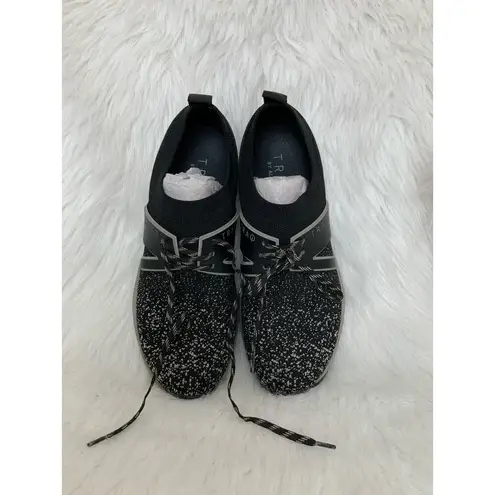 Alegria Traq by Qool Water Resistant Knit Black Sneaker Women Size 39 | 9