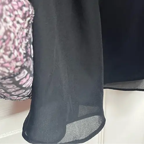 Sunny Leigh Woman Sz 14 W 100% Silk A-line Skirt Midi Length