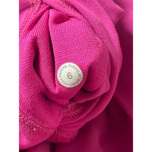 Lululemon Align Purple Vivid Plum High Rise Yoga Workout Athletic Biker Shorts 6