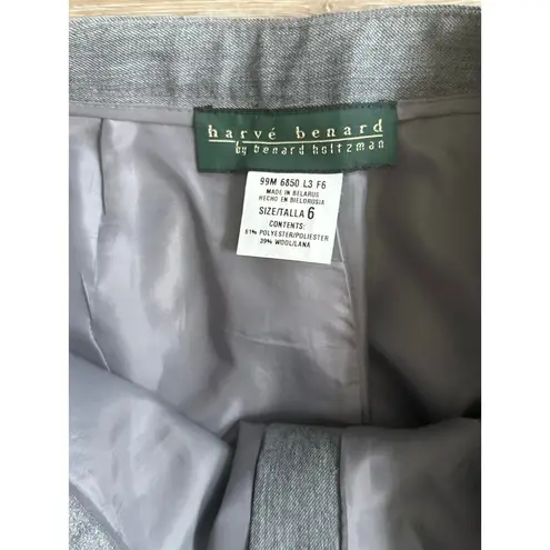 Harvé Benard Harve Benard Women's Gray Dress Pants Size 6