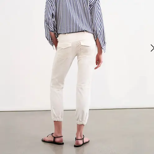 Nili Lotan Cropped French Military Pants Ankle Zip NWT 10‎