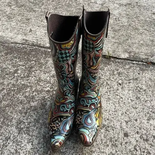 Beehive Rain Bops by  Women's‎ Rain & Snow Boots Multicolor Size 6