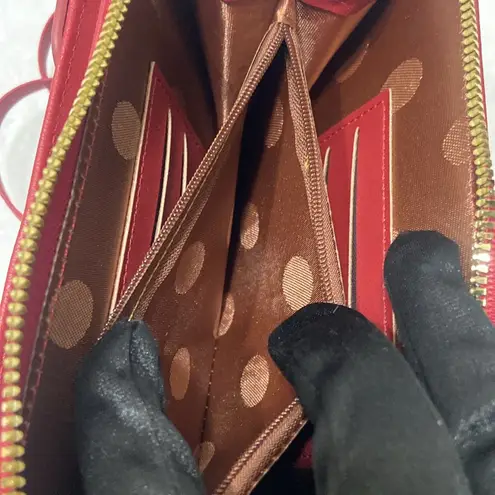 The original STL Crossbody Clutch wallet Red