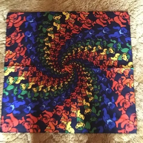 Grateful Dead Rainbow dancing bears bandana