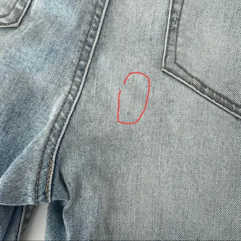 Tinseltown Light Wash Distressed High Rise Denim Blue Skinny Jeans 11