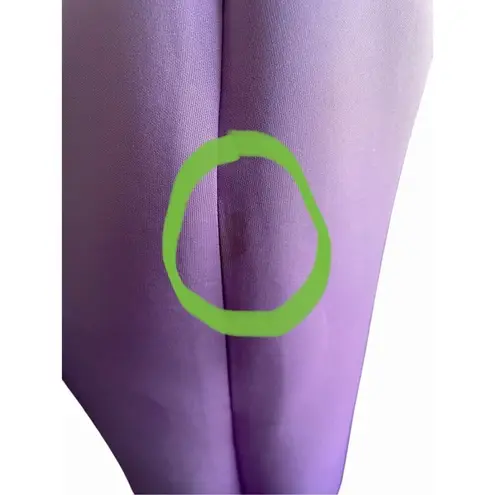 Eliza J One Shoulder Scuba Cocktail Dress Lilac Size 4