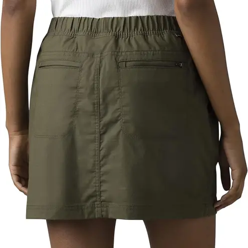 prAna Double Peak Skort in Cargo Green Sz 4 NEW