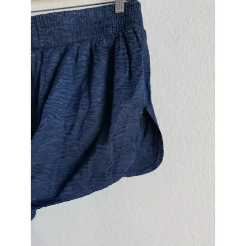 Victoria's Secret  Women's Navy Zebra Pajama Set Size Medium Satin Cami & Shorts