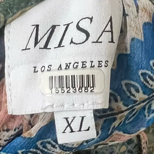 MISA Los Angeles Kali Maxi Dress in Patchwork Batik