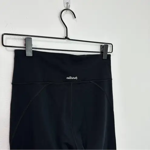 Allbirds Natural Legging Capri Highlights High rise Wool Blend Black size Small