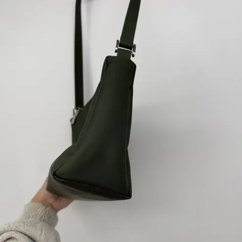 Jacqueline Ferrar Olive Green Nylon Shoulder Bag Y2K Travel