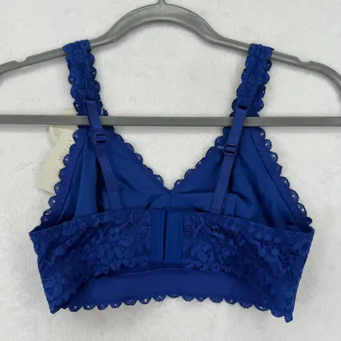 Parfait Wireless Bralette Lace Bra P5482 Sapphire Blue 32DD New with Tags Size undefined