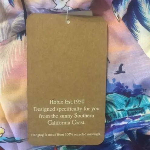 Hobie Tropical Palm Tree Romper Cover Up