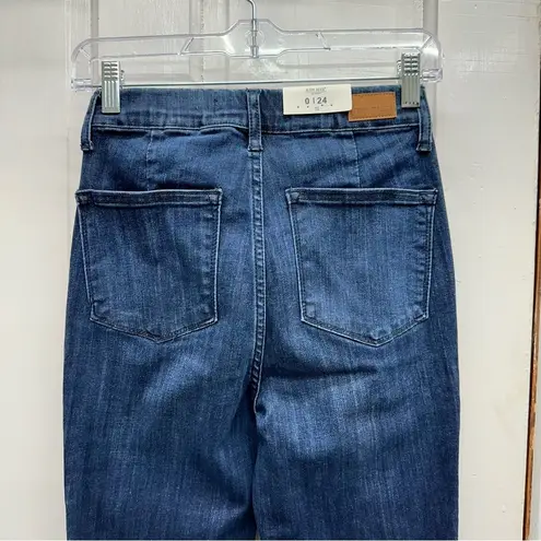 Judy Blue NWT high waist pull on super flare bell bottom jeans women's 0 tall