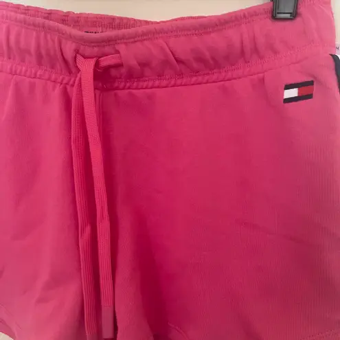 Tommy Hilfiger Nwt  sport drawstring pink shorts small