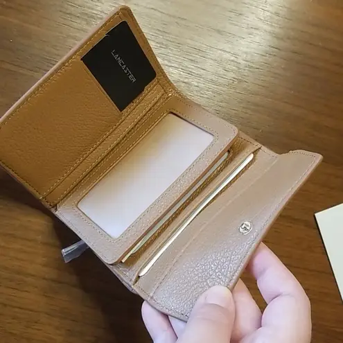 đź’•LANCASTER PARISđź’• Alena Leather Foldover Wallet