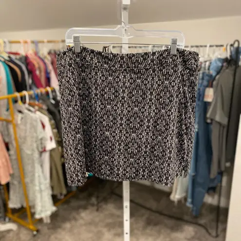 Tranquility Athletic Tennis or Golf Skort Skirt Black Size XXL