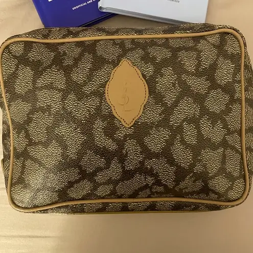 Yves Saint Laurent Vintage Clutch/Toiletry Pouch | Giraffe Print 🦒 Pristine
