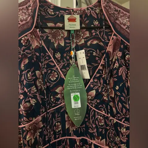 Farm Rio Ainika Bell Cuff Dress Size L