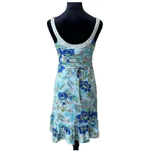 Free People ✨ Beaded Neckline Jersey Floral Dress Size Small✨