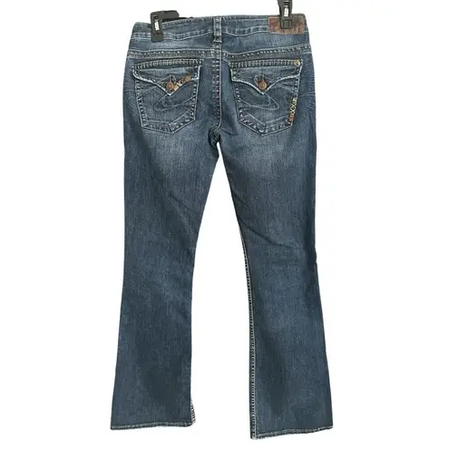 Silver Jeans Women's Tag Size 28 Boot Cut Blue (28x32)