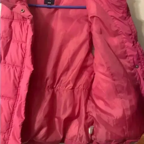 Gap  Pink Puffer Vest‎ Wonen’s Size Medium