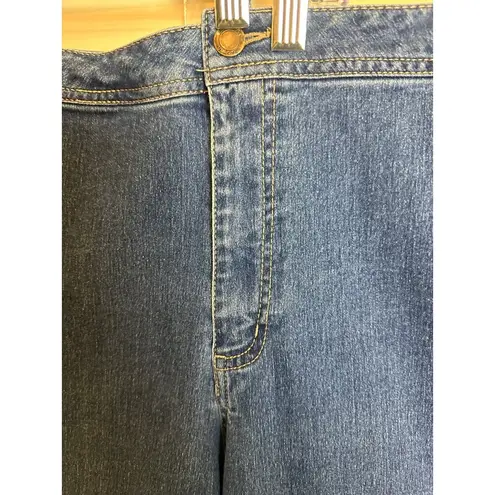 Woman Within Women's Within Women's Denim Knee High Shorts Size 28W Sku 2919