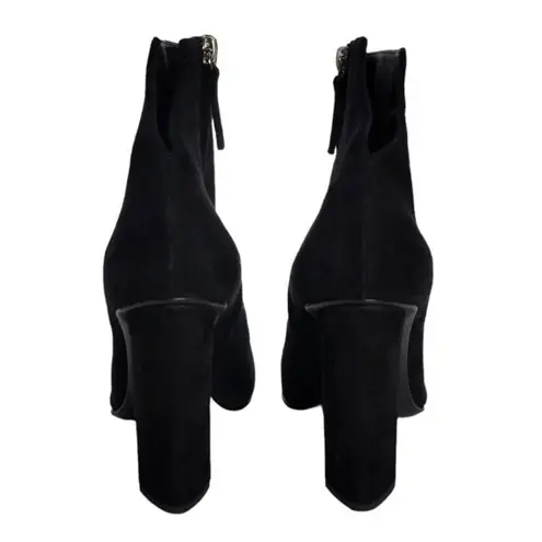 Giuseppe Zanotti Black Suede Ankle Boots Size 40