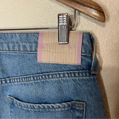 MOTHER The Down Low Sweet Tooth Skimp Jeans in All You Can Eat Light Blue NEW 28