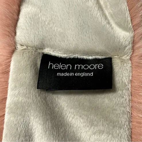 Helen Moore Faux Fur Scarf Women Pink 6"x36" Loop Soft Luxury Barbie