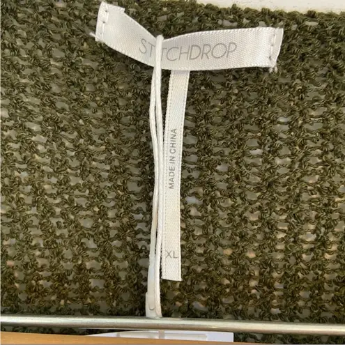 Stitchdrop Colorblock Stripe Flyaway
Cardigan. XL. Green