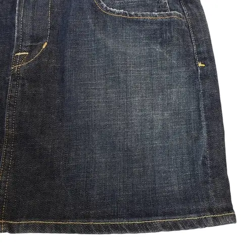 Citizens of Humanity  Womens 28 Beatnik Denim Mini Skirt