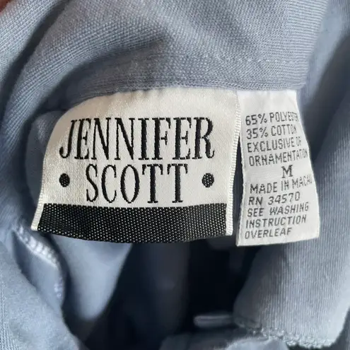 Jennifer Scott Vintage Floral Polo- Size Medium